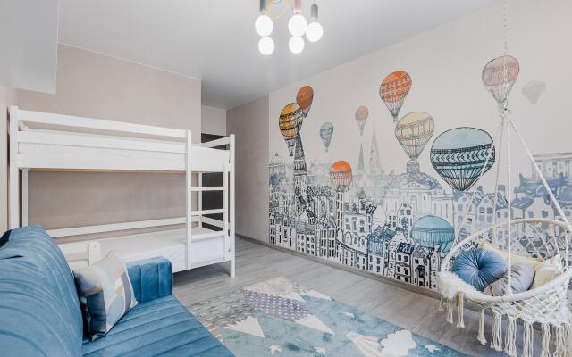 Dizaynerskaya Yevro 3ka Na Vasilyevskom Apartments