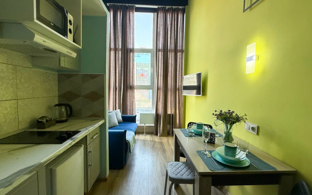 Апартаменты студия в районе метро Автозаводская АВС17