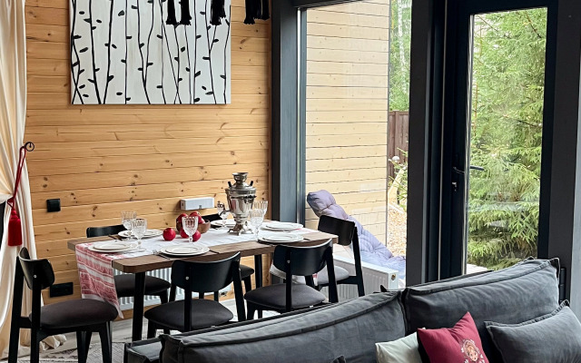 Частный Дом Коттедж с Сауной Zemlynica Ecodom