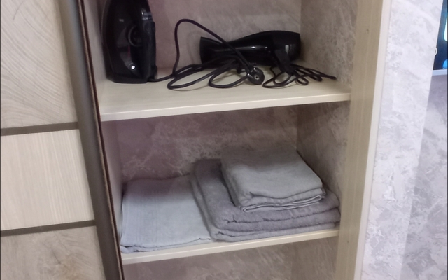 Квартира с красивой круглой подсветкой