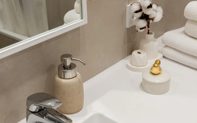 Апартаменты Двухкомнатные стильные у КВЦ Экспофорум ВГостиВПитер