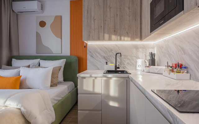 Апартаменты рядом с аквапарком океанис