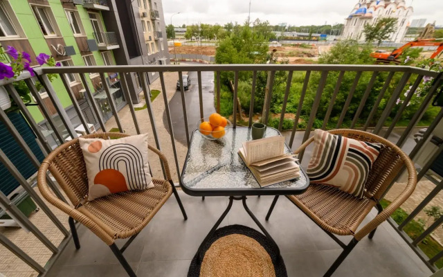 Апартаменты Студия с Балконом в ЖК "Легендарный квартал"