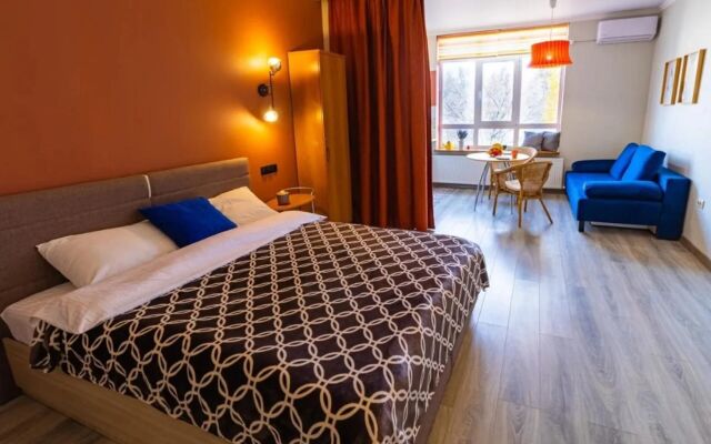 Апартаменты В тихом центре c видом на Машук