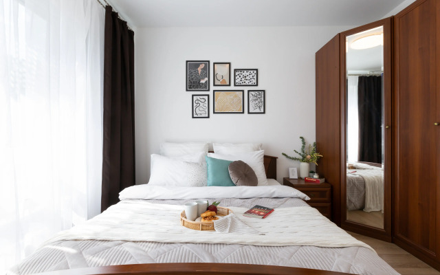 Апартаменты GOSTIO студия в ЖК Дмитровский Парк метро Яхромская