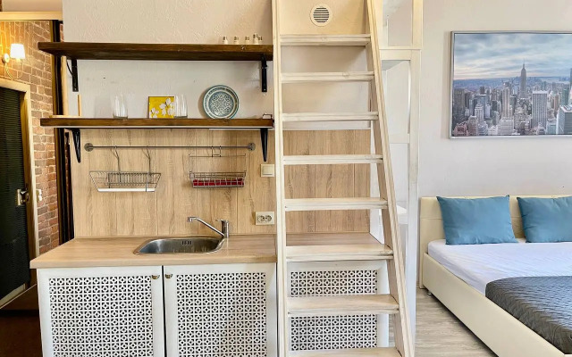 Квартира Просторная студия у театра Андрея Миронова