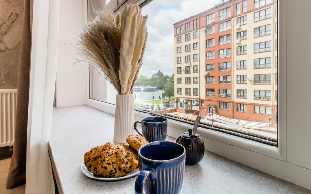 Sovremennaya Yevrodvushka V Tsentre Flat