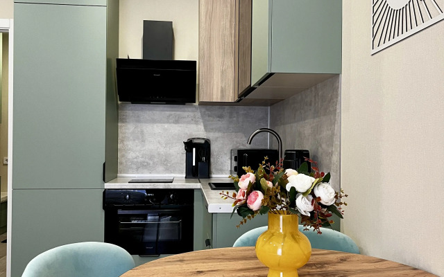 Апартаменты Дизайнерская Просторная Студия в Сочи