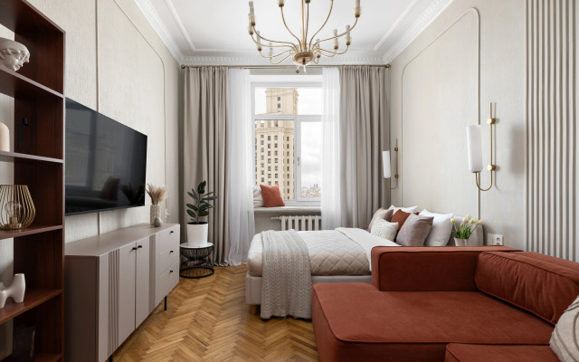 Elegantnaya V Vysotke Na Kotelnicheskoy Naberezhnoy Flat