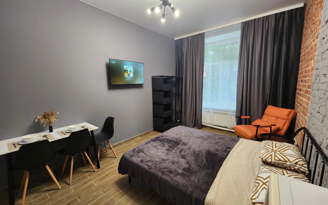 Квартира cтудия в стиле лофт в историческом здании