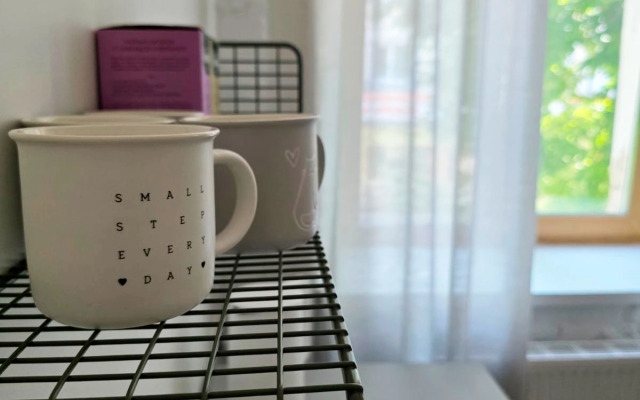 Novye S Vysokimi Oknami Na Peshekhodnoy Ulitse Apartments