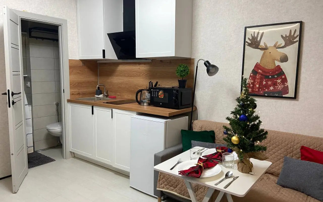 Квартира современная студия рядом с вокзалом