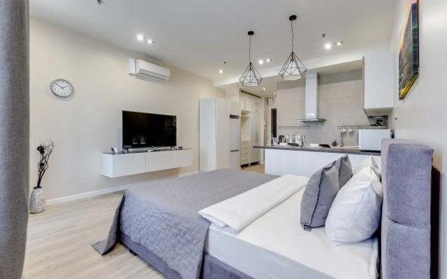 Apartamenty Standartnye s Balkonom i Vidom na Gorod Business Apartments