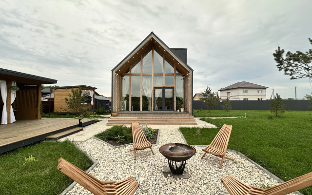 Частный дом Барнхауз с сауной и уличным джакузи