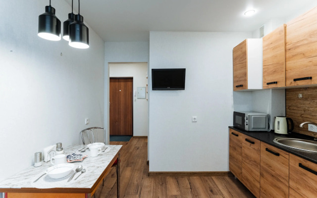 Uyutnaya S Dizaynerskim Remontom V Novom Dome Flat