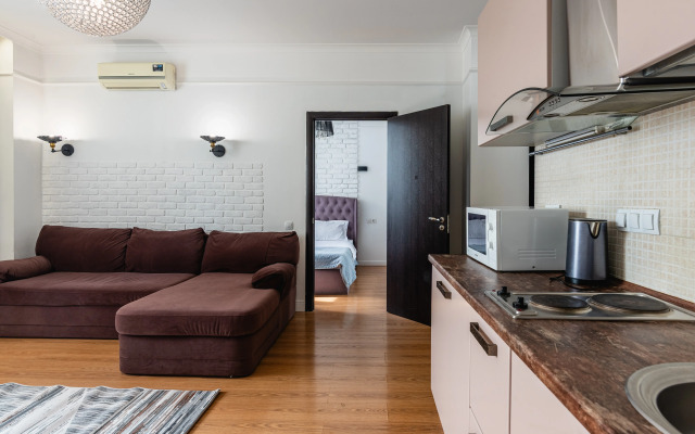 Апартаменты светлые в стиле софт-минимализм