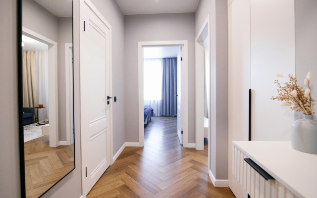 Апартаменты с Современным Ремонтом в Новом Доме