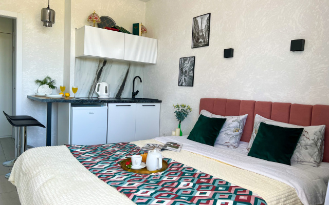 TatAparts dlya Vas uyutnaya sovremennaya studiya Apartments