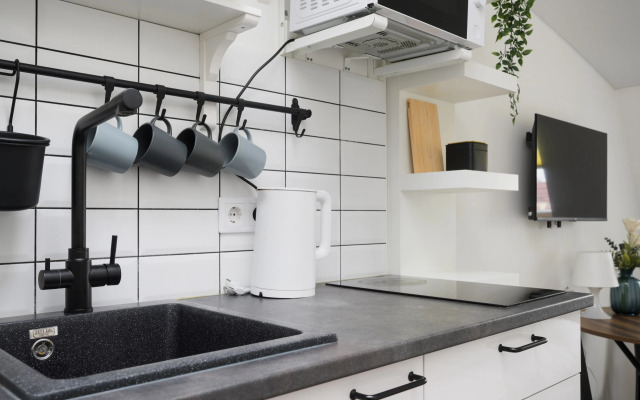 Квартира Студия в мансарде с видом у метро Чернышевская