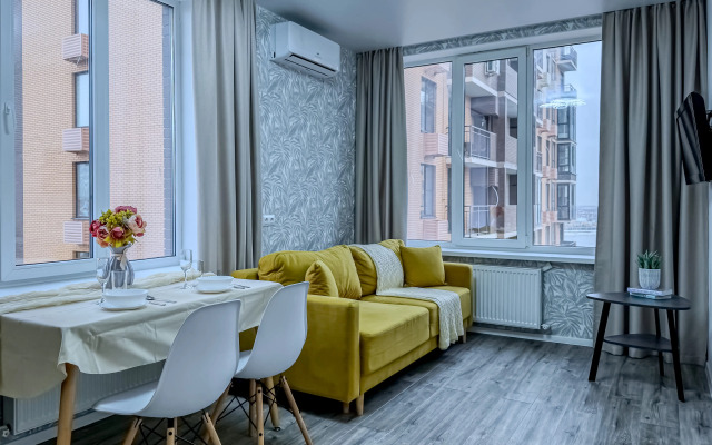 Квартира евро Green FOX в элитном ЖК Сердце Каспия