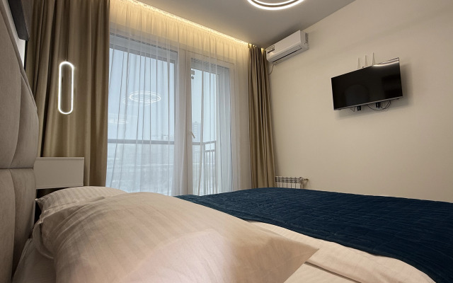 Апартаменты Студия с Панорамными Окнами на 7 Этаже