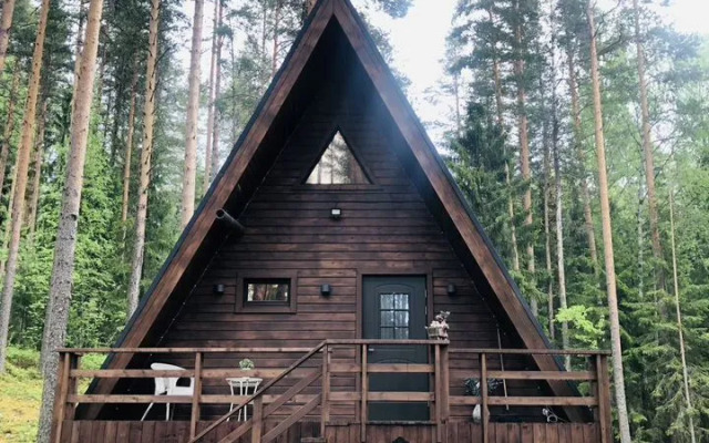 Частный дом Уютный дoм A-frame