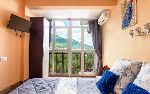 Квартира Евротрешка с видом на горы