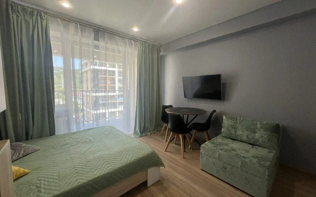 Квартира студия у моря с красивым видом