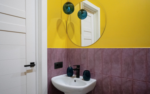 Апартаменты Savina у Моря 1 лиловая студия