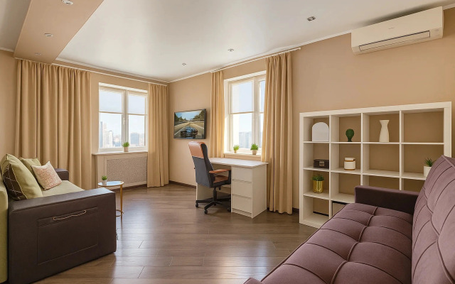 Квартира Уютная с видом возле Аквапарка и центра Казани от сети Rushouse (РусХаус)