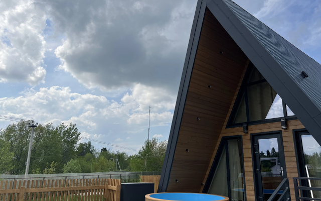 Частный дом A-Frame с Бассейном