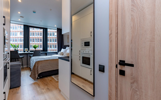 Апартаменты Студия у метро 906