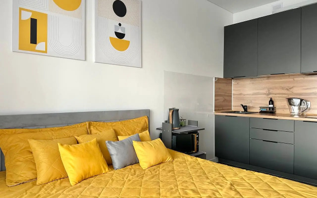 Квартира Уютная студия с видом на Неву