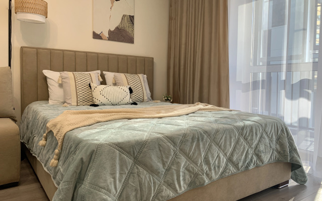 Квартира Студия Рядом с Центром и Аквапарком ЛетоЛето