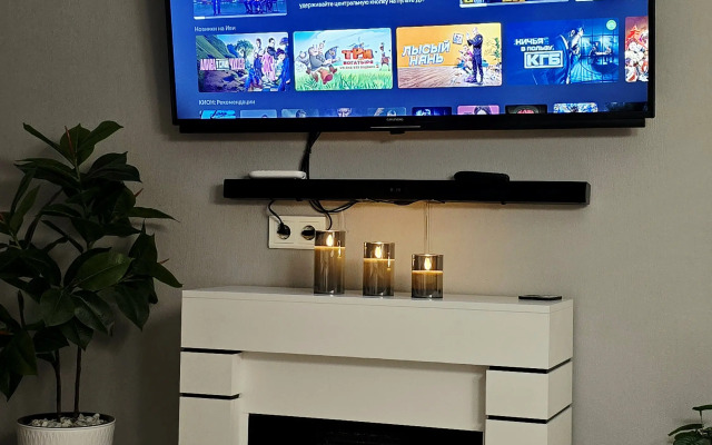 Квартира Уютная студия на 24 этаже с панорамным видом