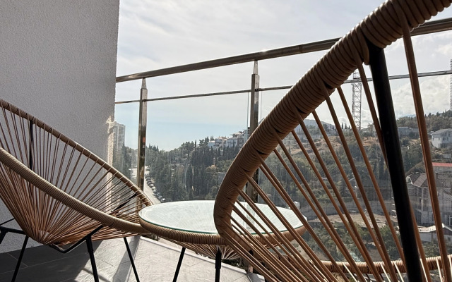 Апартаменты с видом на горы и море