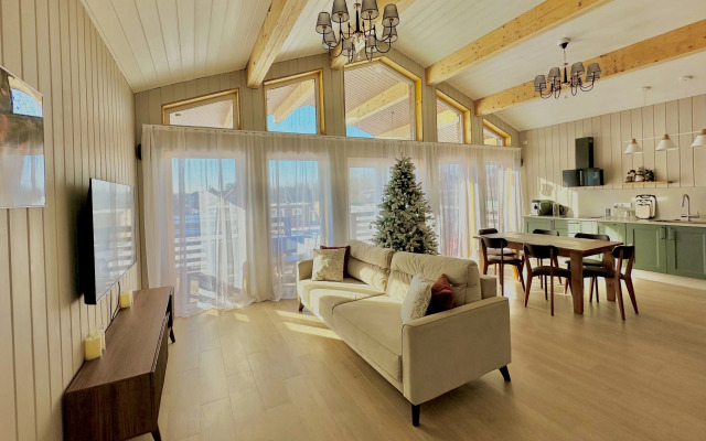 Частный дом Дом в стиле Шале рядом с Сорочанами