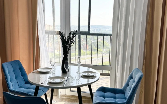 Апартаменты Комфорт с шикарным видом на город