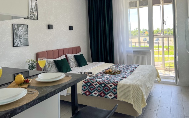 TatAparts dlya Vas uyutnaya sovremennaya studiya Apartments