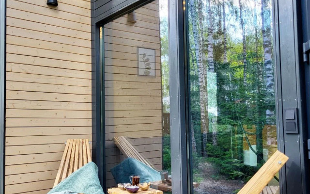 Kottedzh S Saunoy Zemlynica Ecodom Private House