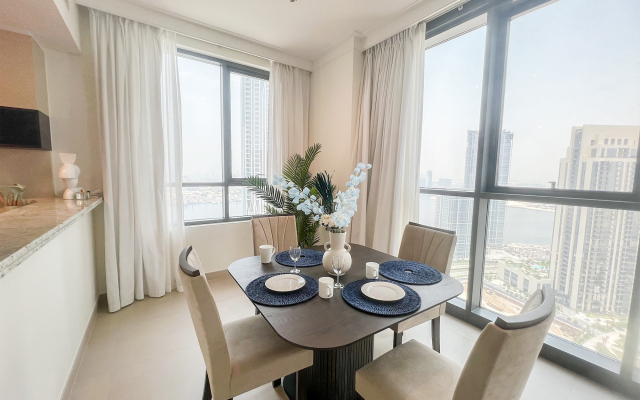 Cosmos Living Sea View Dubai Creek Harbour Apartments