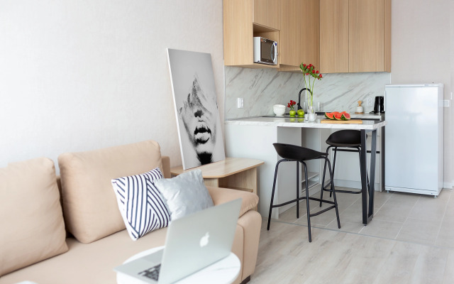 Апартаменты Уютная Студия с Развитой Инфраструктурой