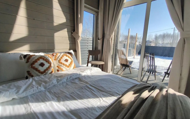 Шале Береза с сaуной и чанoм