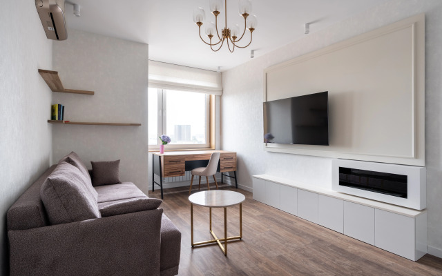 Квартира уютная с дизайнерским ремонтом рядом с метро