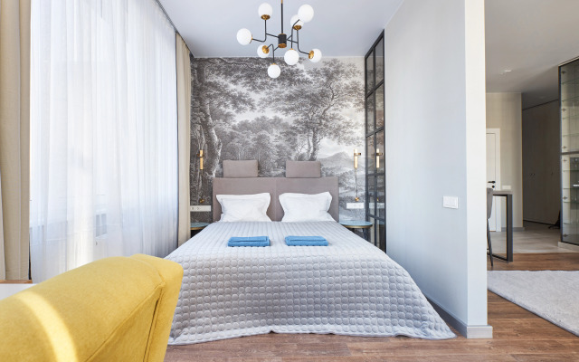 Апартаменты Студия возле Национальной Библиотеки