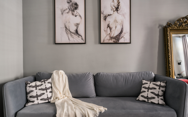 Апартаменты Двухкомнатные с Лепниной