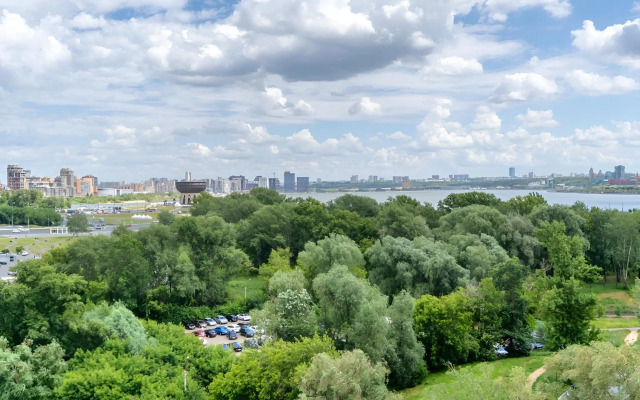 Квартира с потрясающим видом на Центр семьи Казан и Кремль