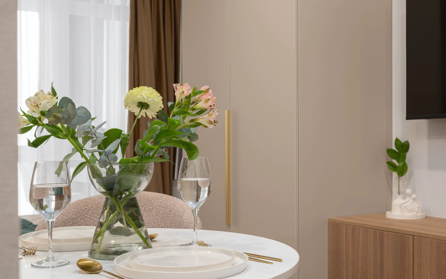 Квартира Уютная студия в новом жилом комплексе