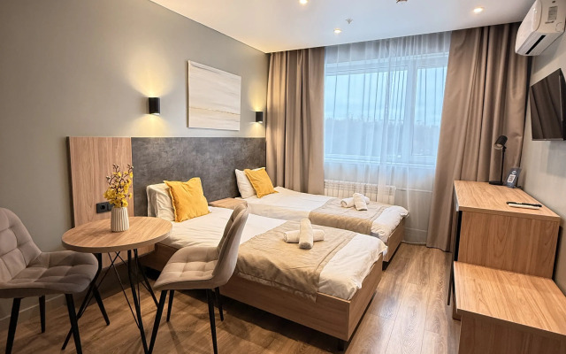 Квартира Уютная Студия с красивым видом на Ленинский проспект