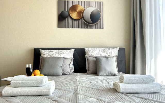 Апартаменты FSF В Географическом Центре с Дистанционным Заездом